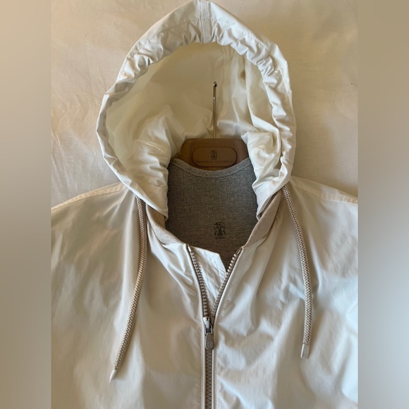 Brunello Cucinelli - Bomber Jacket with hood - Picture 2 of 13